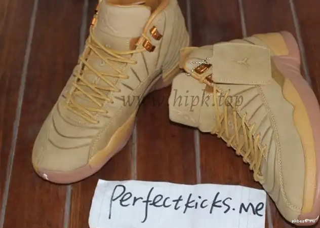 Authentic PSNY “Wheat” Air 12 Jordan x 0501